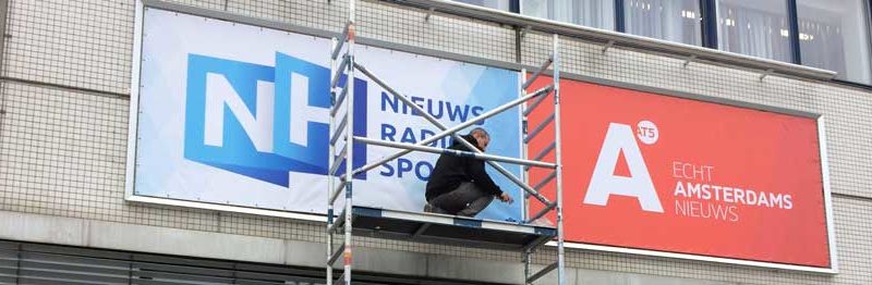Banieren en Geveldoeken voor bedrijfspanden en verenigingen - Zaanstreek en omgeving
