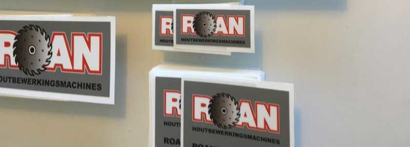 Stickers laten bedrukken bij Sign Vision Reclame in Wormerveer