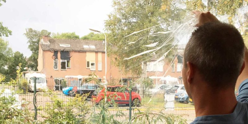 Wij leveren veiligheidsfolie of inbraakwerende folie voor op ramen