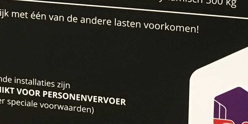 Drukwerk voor bouw en veiligheid